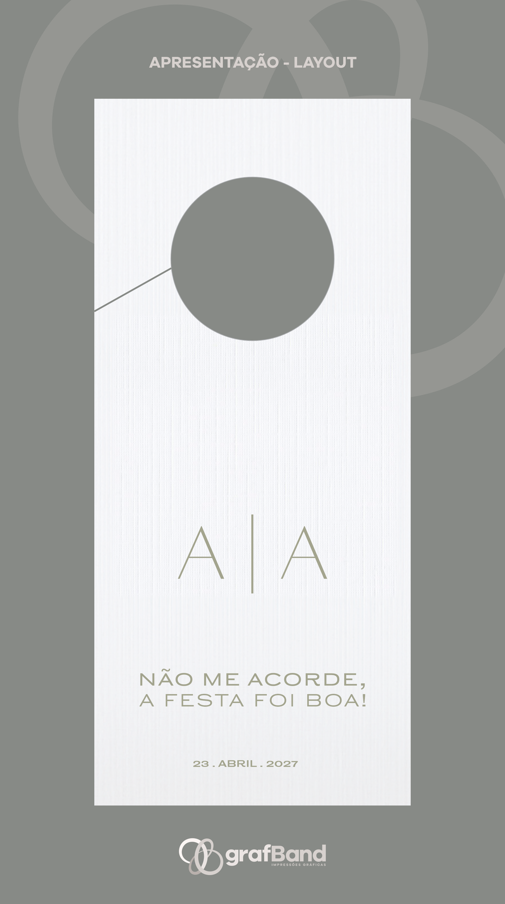 Door Hangar (Boas-Vindas / Não Perturbe)